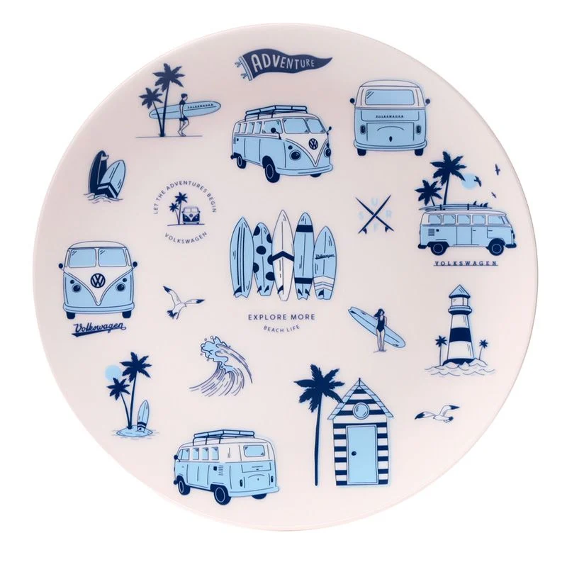 Borden Volkswagen servies camper – set van 4 - Afbeelding 2