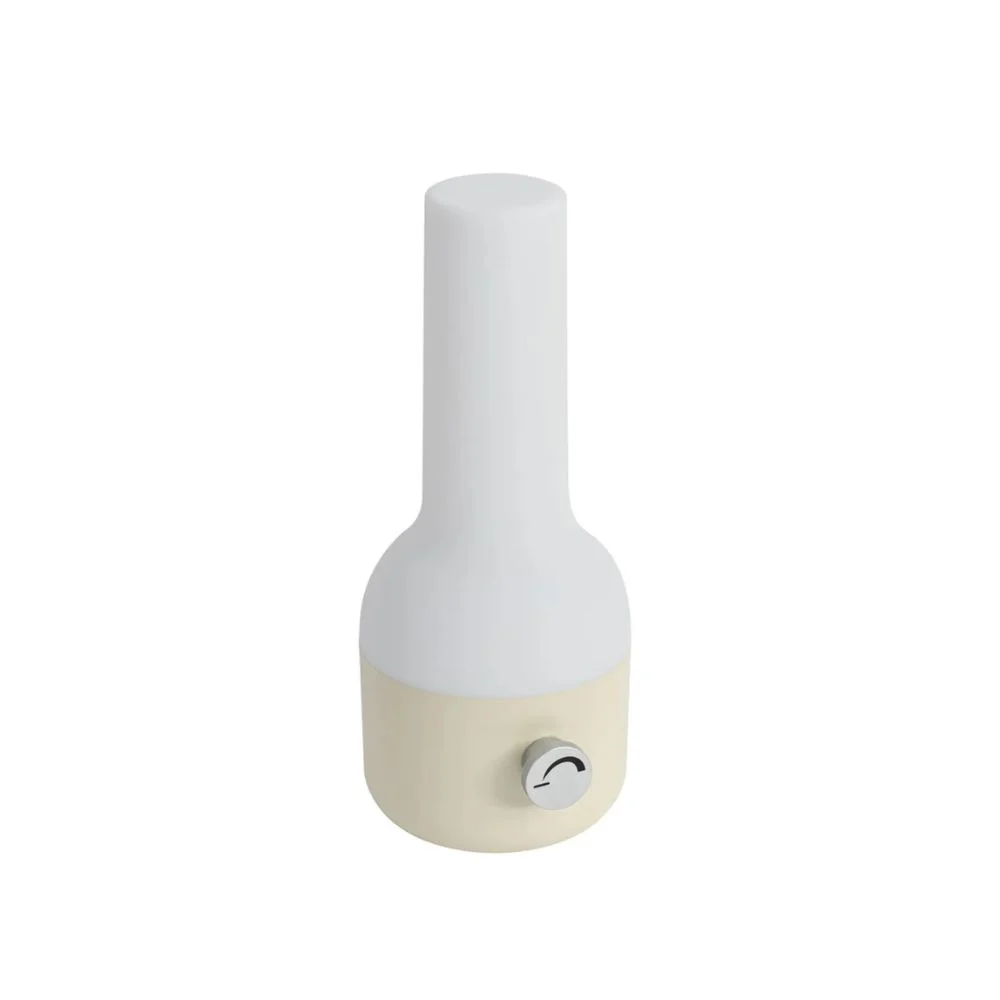 Campinglamp oplaadbaar Haard kleur beige