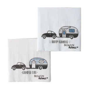 Servetten auto en caravan Happy Camper