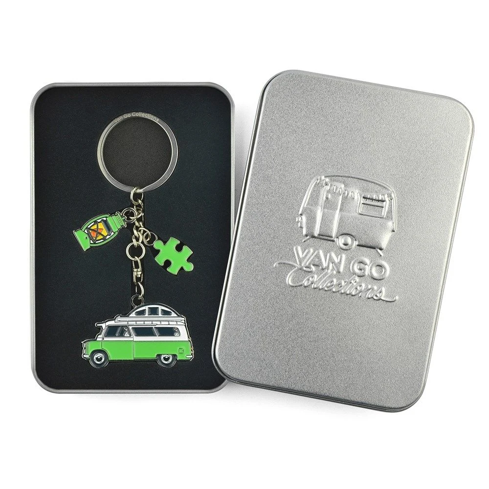 Sleutelhanger camper groen- Van Go