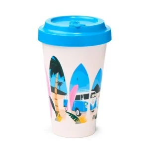 Thermosbeker – reismok Volkswagen busjes strand 400 ml